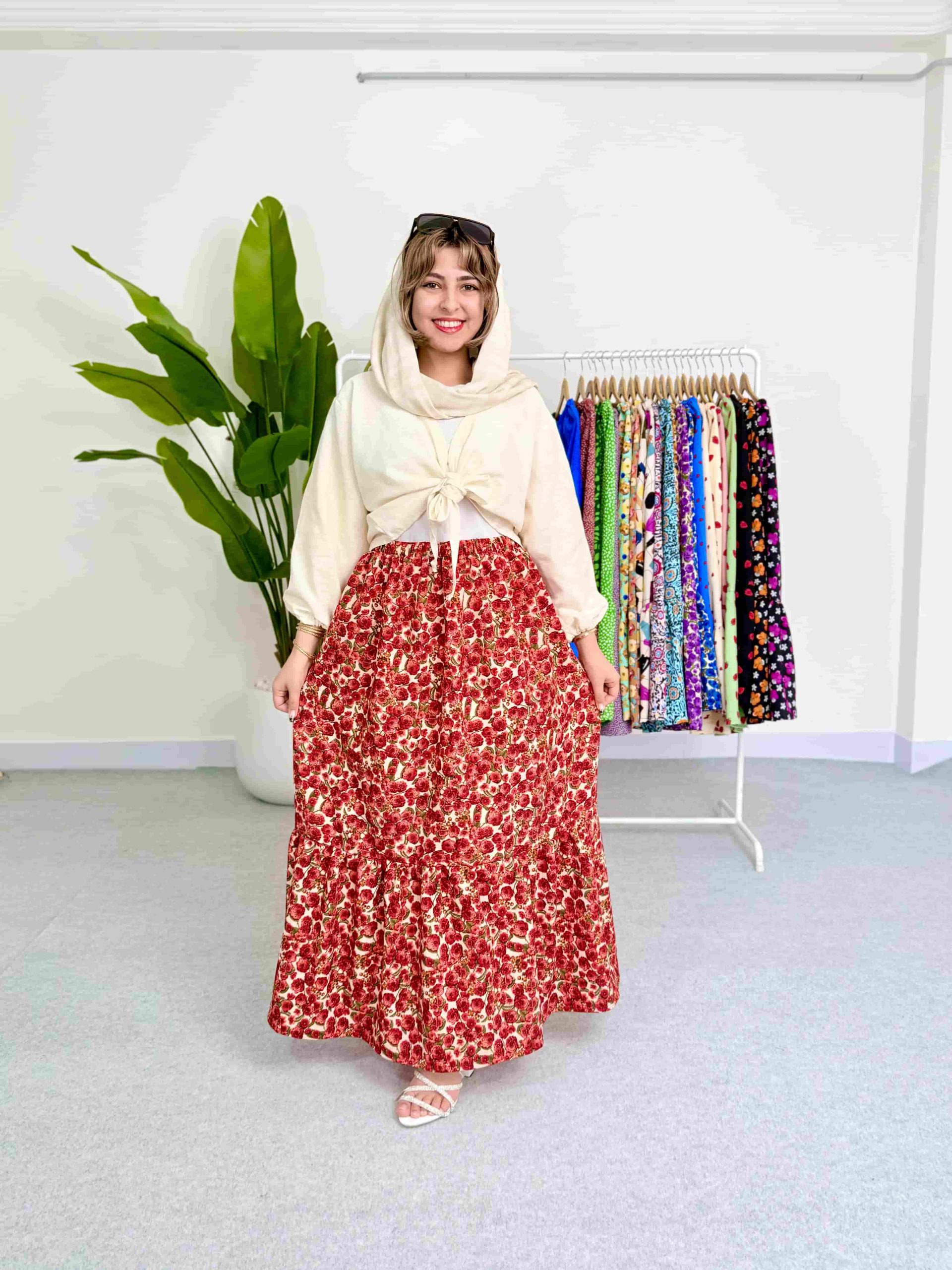 دامن گلدار خاتون