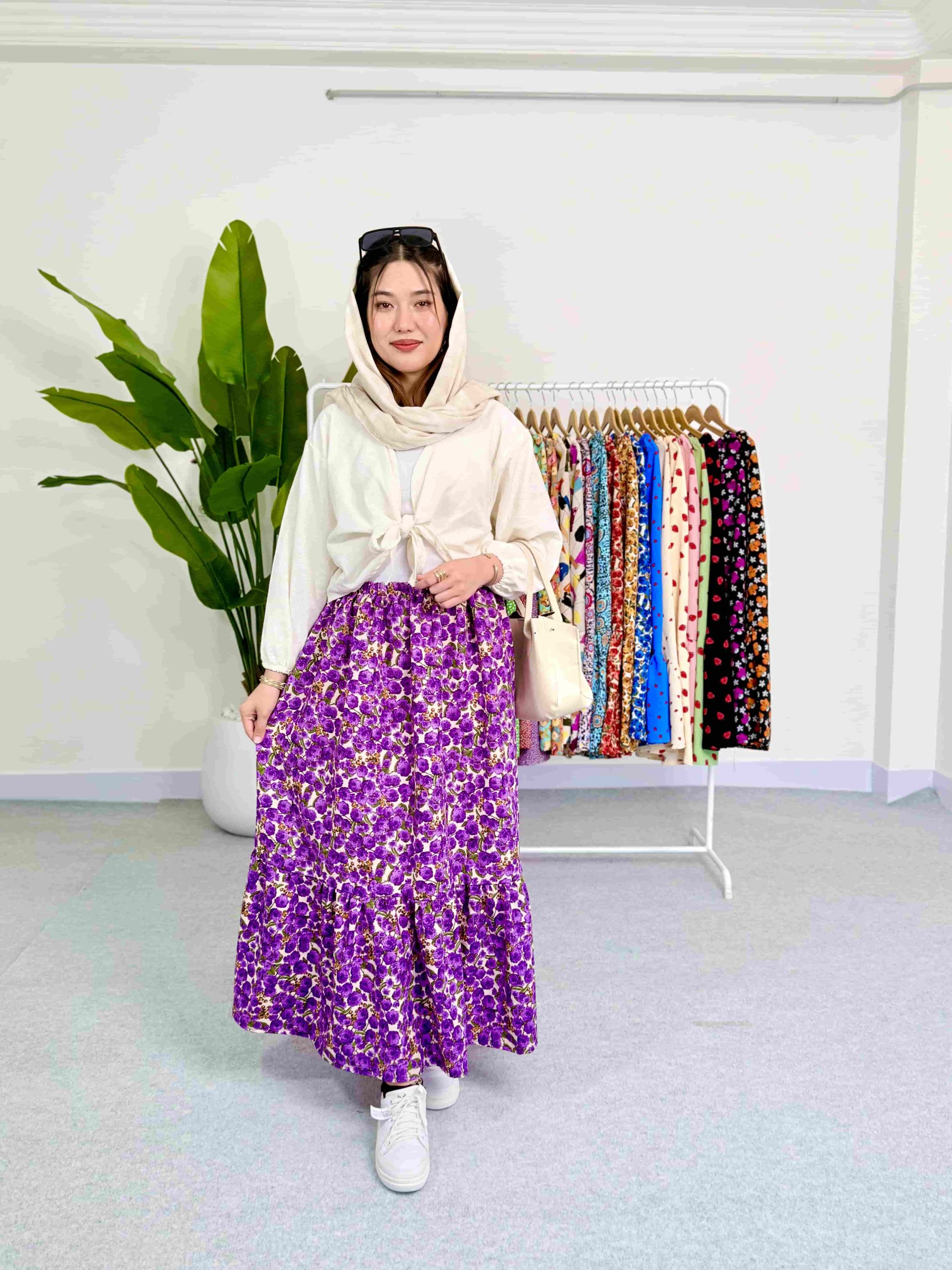 دامن گلدار خاتون