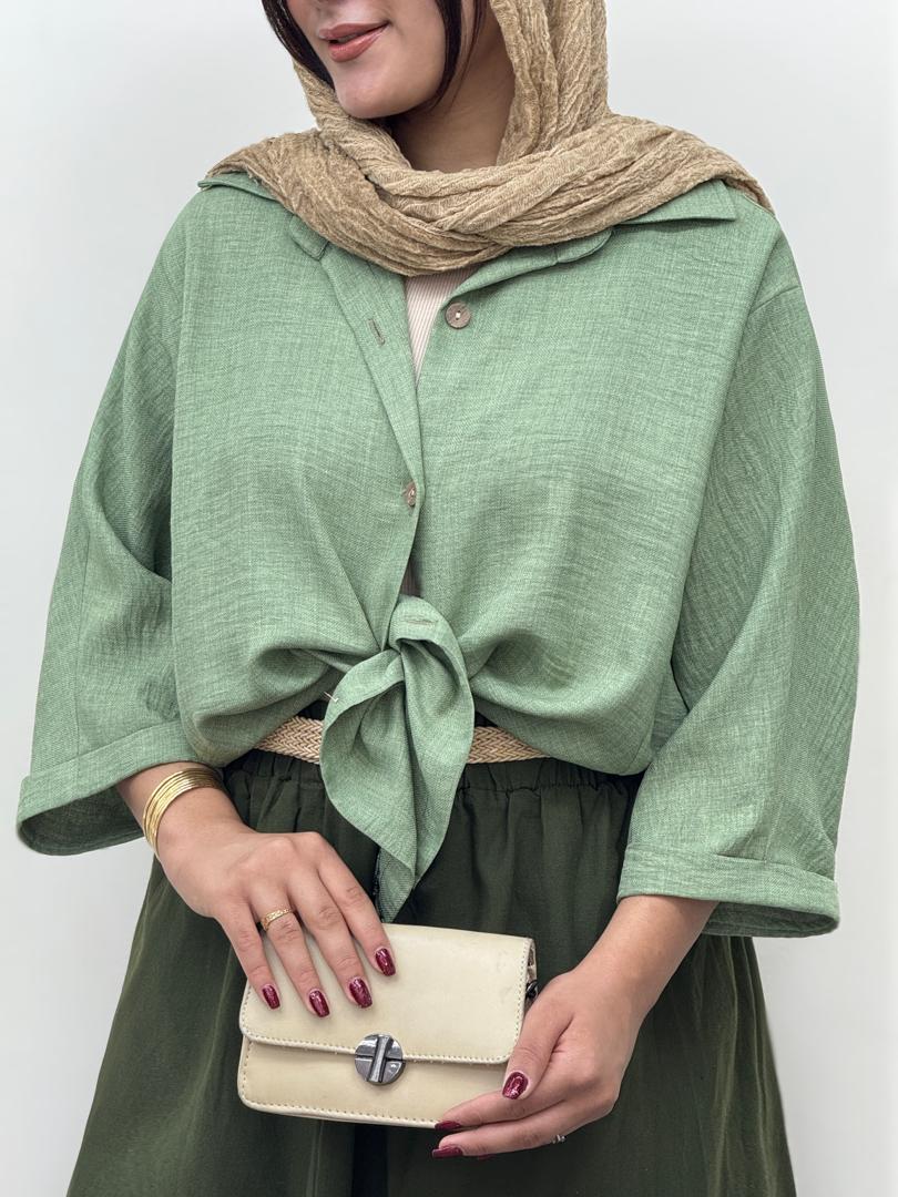 شومیز گره ای کاملیا